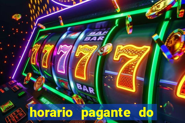 horario pagante do coelho fortune